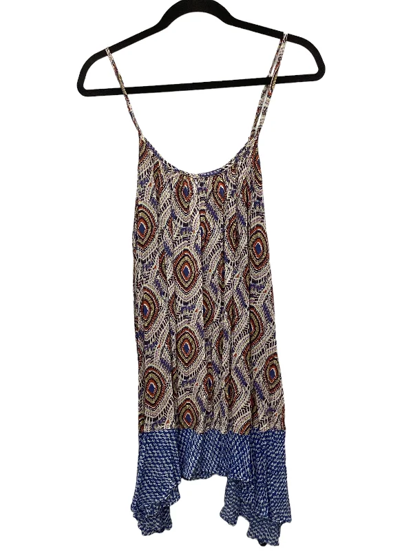 Deep Discounts Multi-colored Top Sleeveless Umgee, Size 2x