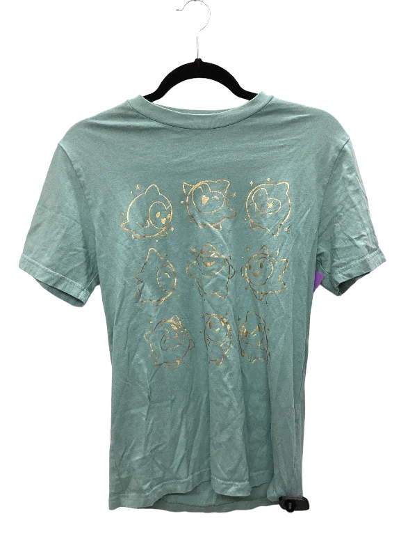 Final Markdown Blue Top Short Sleeve Basic Disney Store, Size Xs