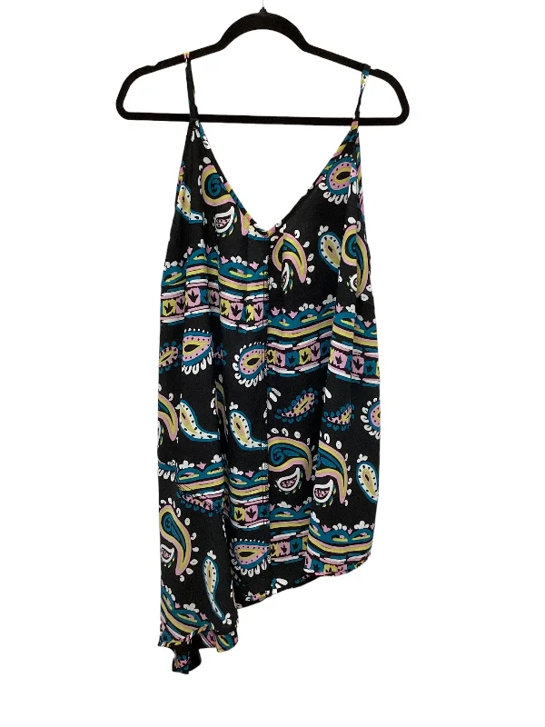 Epic Deals Multi-colored Top Sleeveless Ashley Stewart, Size 1x