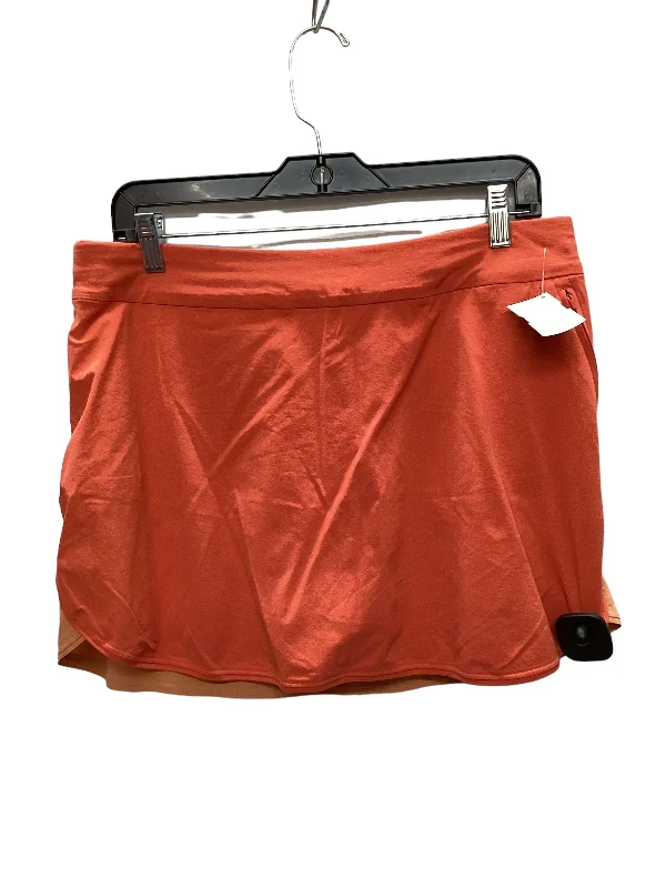 YEAR-End Clearance Orange Athletic Skort Outdoor Voices, Size L