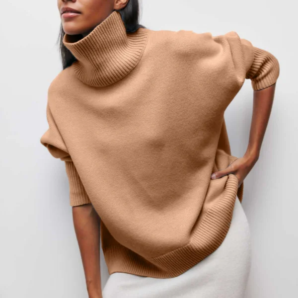 Weekend Deals That Dazzle Harmony | Knitted Turtleneck Sweater