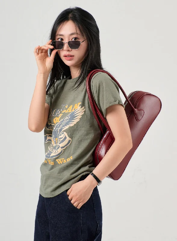 Weekend Specials to Delight Graphic Short Sleeve Tee OF406