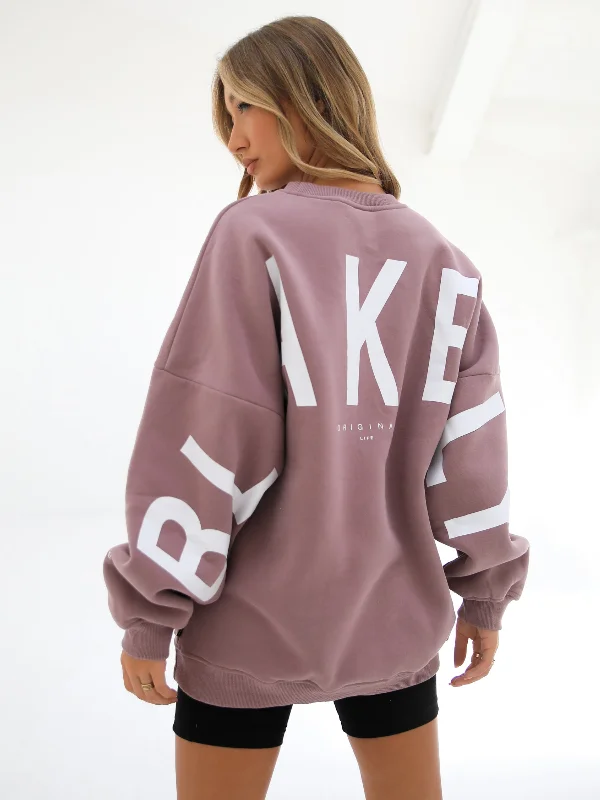 Bargain Prices Isabel Oversized Sweater - Dusty Pink