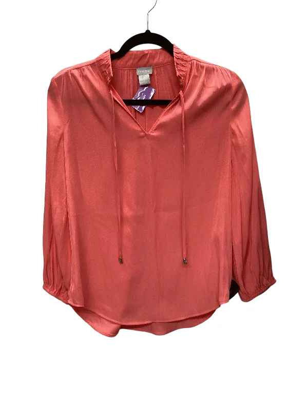 TIME-Limited Offer Pink Top Long Sleeve Chicos, Size 0