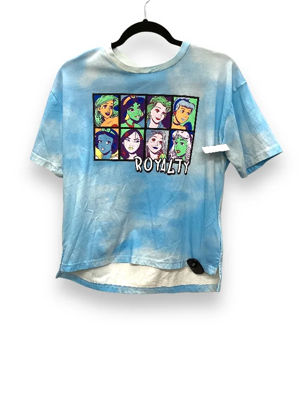 Buy More, Save More Blue Top Short Sleeve Basic Disney Store, Size S