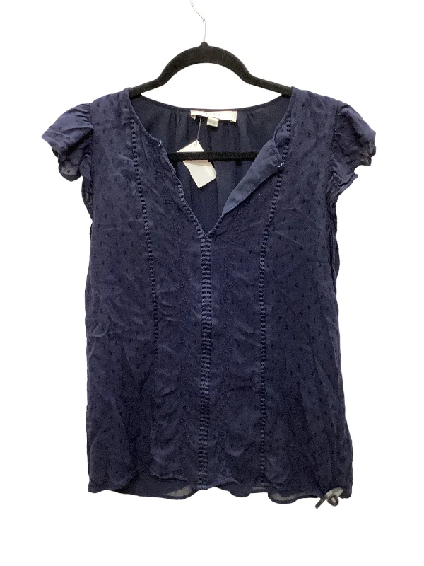 Price Drop Navy Top Sleeveless Loft, Size Xs