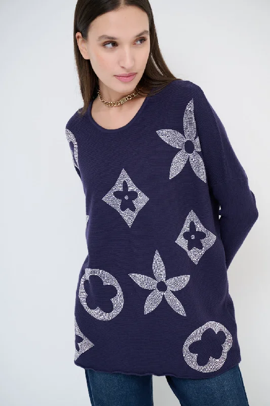 Weekend Offers You Can't Ignore Floral print long-sleeve tunic wholesale