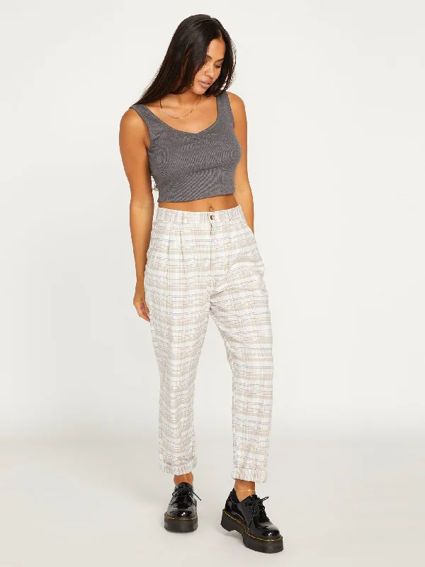 Price Cut Lived in Lounge Rib Crop Tank - Black