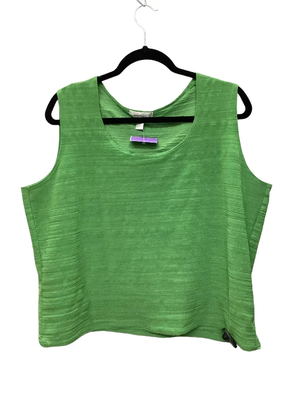Inventory Reduction Top Sleeveless By Dressbarn  Size: 1x