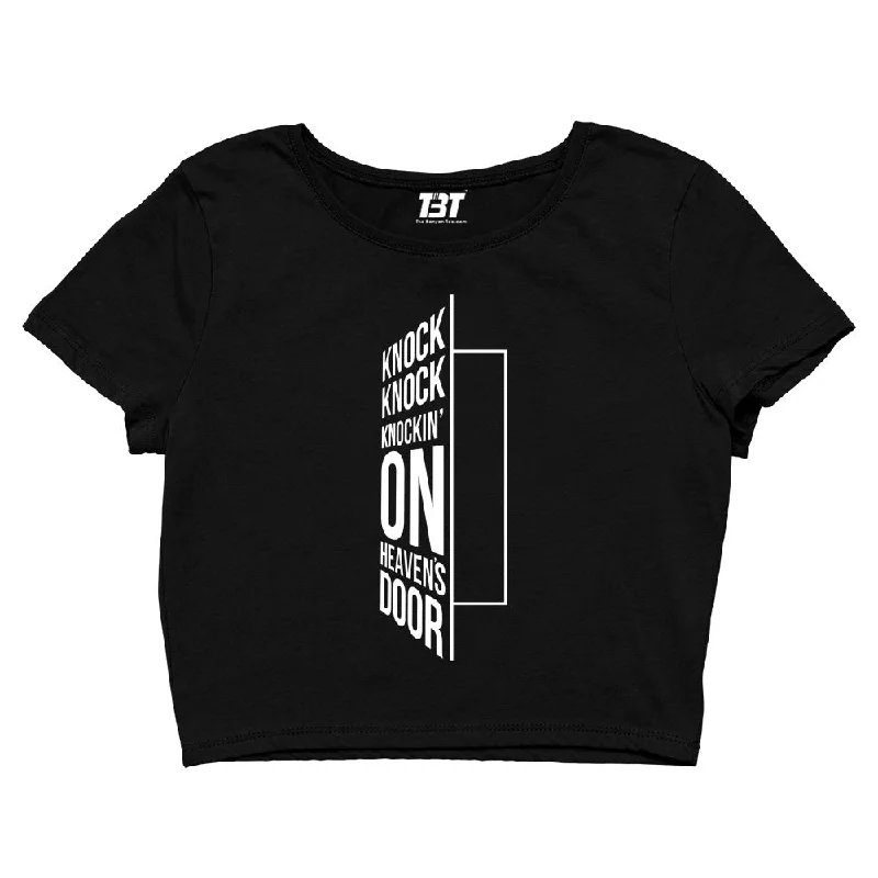 Customer Appreciation Sale Guns N' Roses Crop Top - Heaven's Door