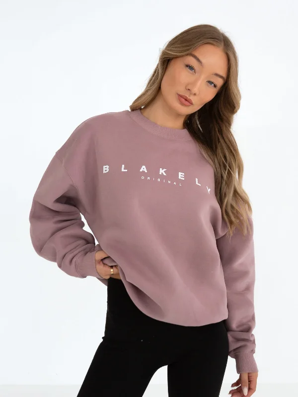Bargain Blast Composure Oversized Sweater - Dusty Pink