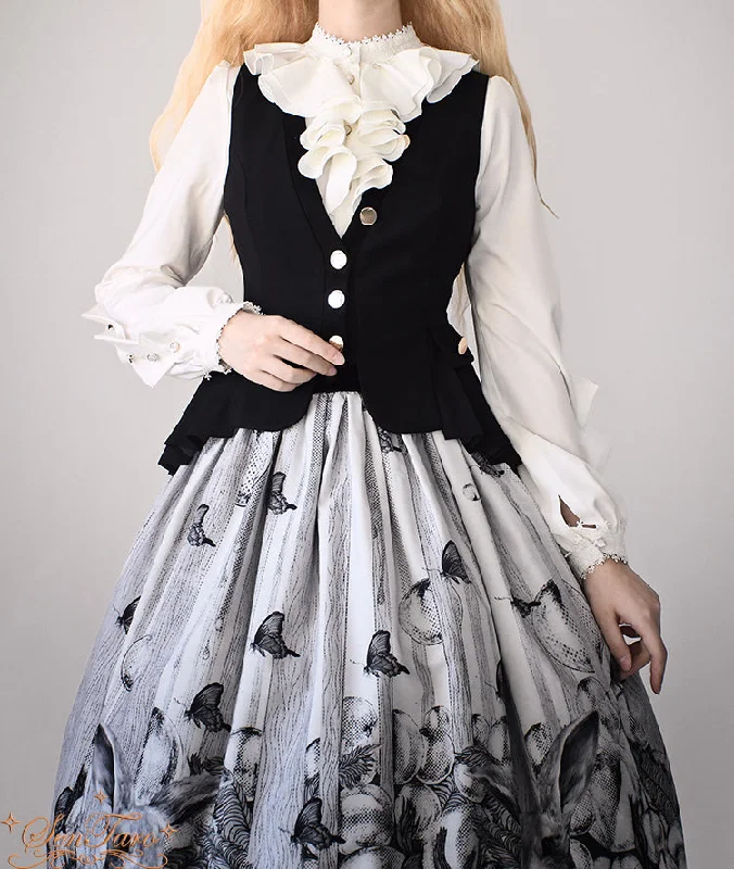 Quick Sale Sentaro~Dark Forest~Elegant Baroque Lolita Blouse