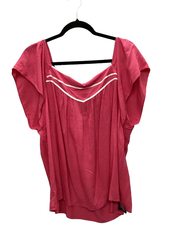 Weekend Wonders Await! Top Short Sleeve By Loft  Size: Xl