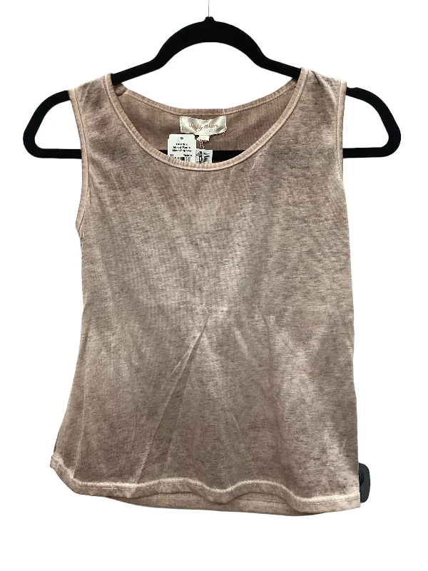 Anniversary Sale Pink Top Sleeveless Simply Couture, Size S