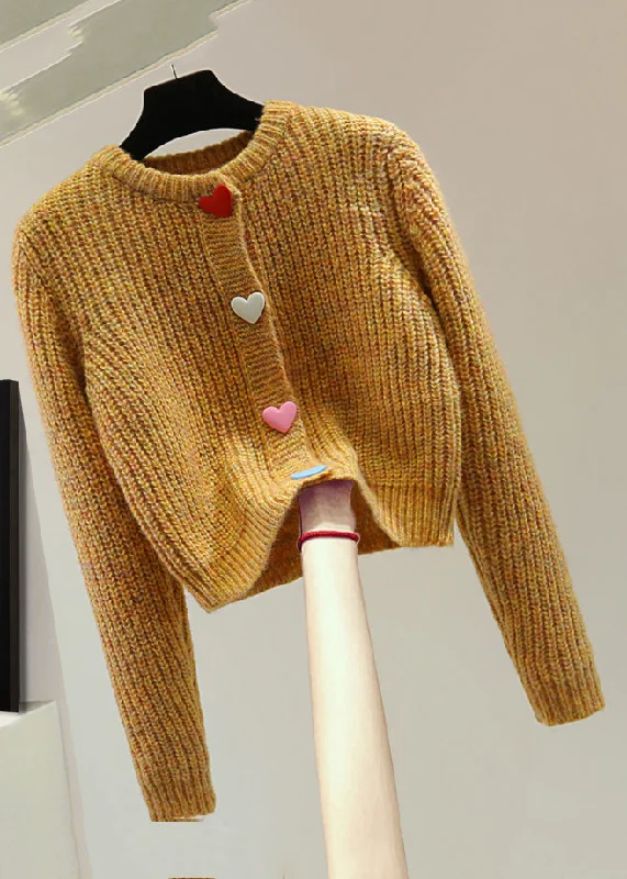 Deal Dash Loose O-Neck Cotton Knit Knitted Sweater Winter