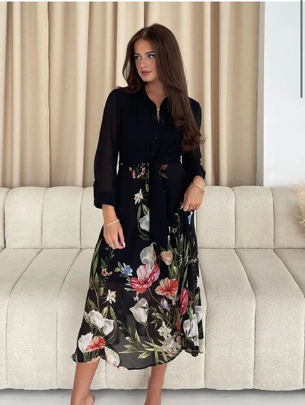 Weekend Specials to Celebrate Floral shirt dress
