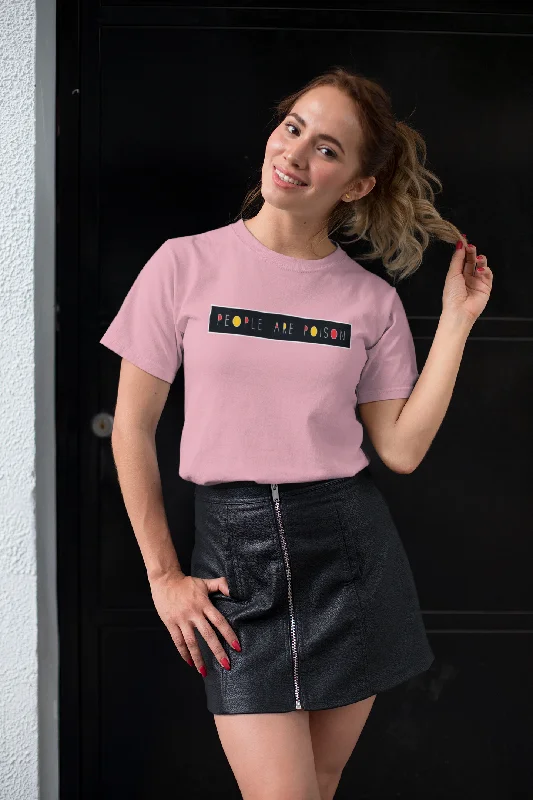Flash Deal PEOPLE ARE POISON - HALF-SLEEVE T-SHIRTS