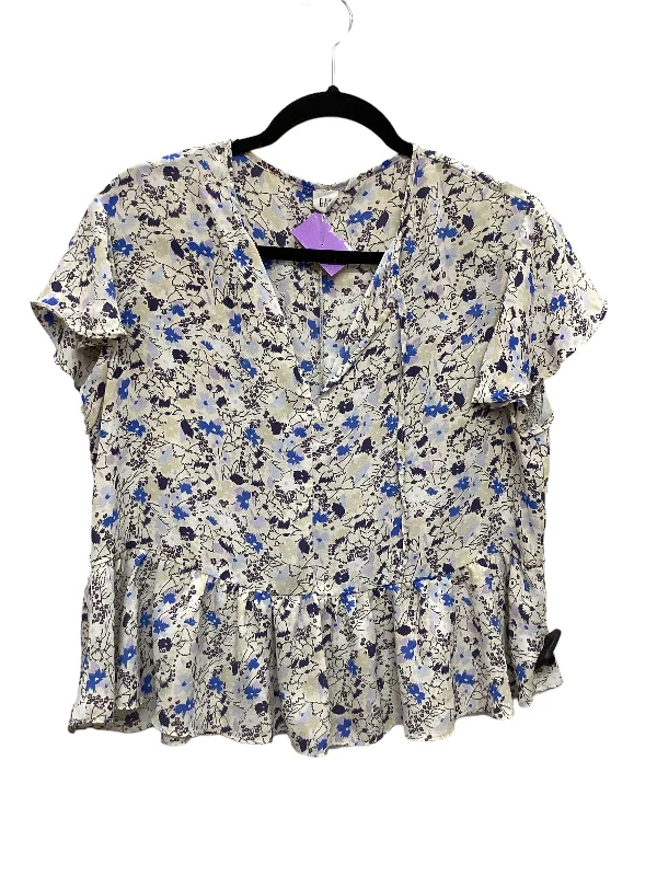 Limited Offer Floral Print Top Sleeveless Gap, Size M