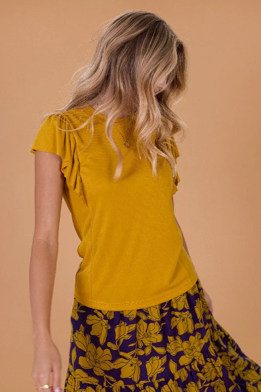 Weekend Savings Bonanza Top Raffle Mustard