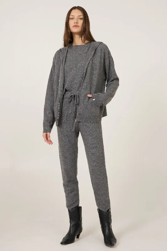Doorbuster Deal Colorado Cashmere Hoodie - Heather Ash