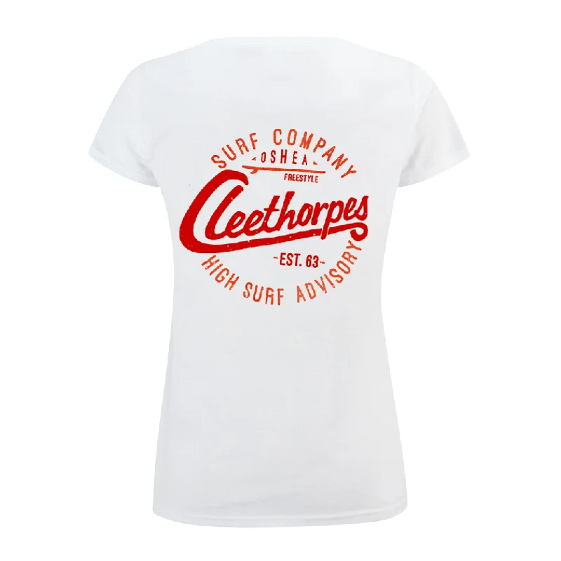 Overstock Cleethorpes Ladies High Surf White T-Shirt