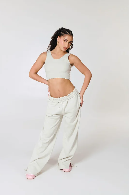 Sale Event Girls Crop & Lock Tank Grey