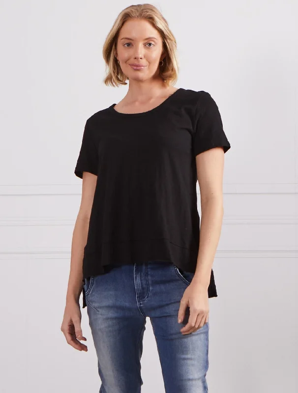 Reduced Rates Haley Tee - Black