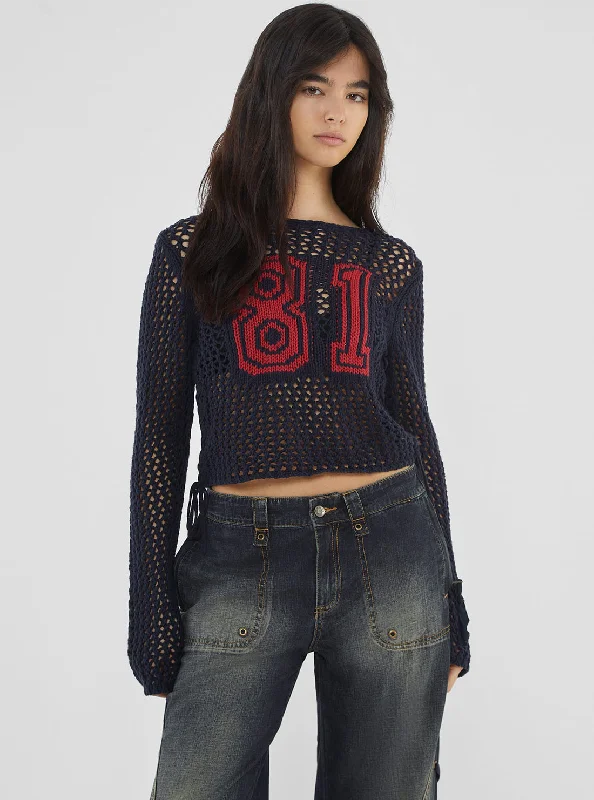 The Best Deal Guess Originals Black Crochet Top