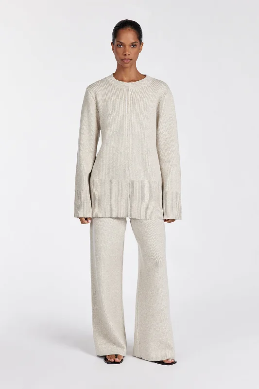 Sale Event CLEMENCE OAT MARLE KNIT JUMPER