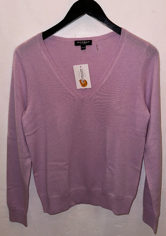 While Supplies Last Lavender Basic Organic V Neck