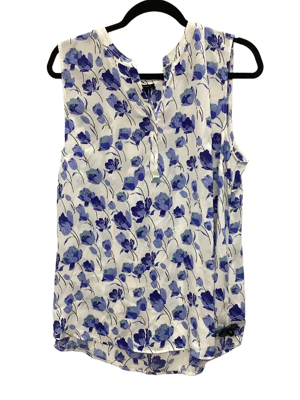 While Supplies Last Blue Top Sleeveless Talbots, Size Xl