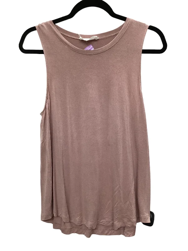 Massive Deals Pink Top Short Sleeve Basic Clothes Mentor, Size L