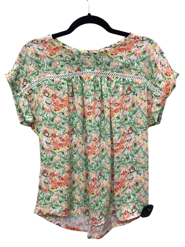 Act Now Multi-colored Top Sleeveless Loft, Size Petite   S