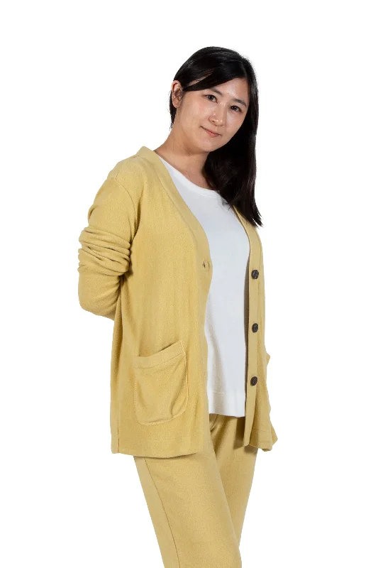 Seasonal Clearance Comfort Luxe Collection Cozy Knit Button Front Jacket