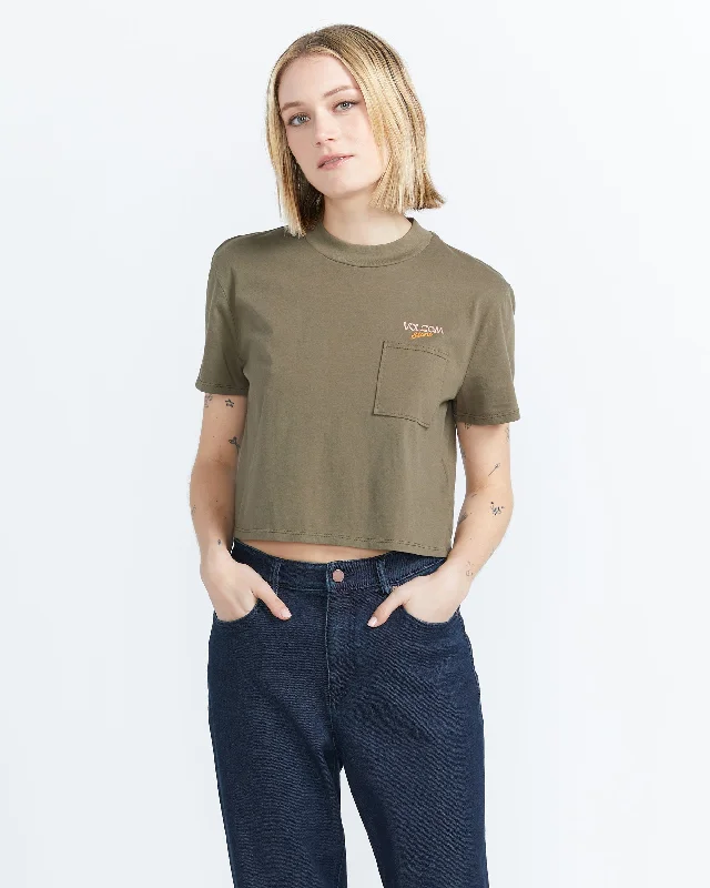 Take Advantage Pocket Dial Tee - Army