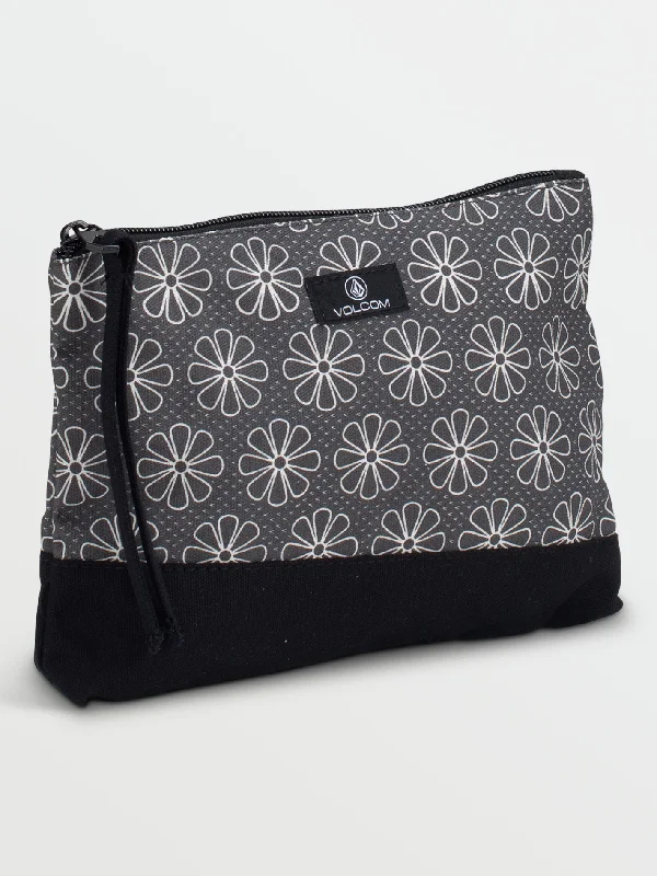 Sale Alert Schoolyard Canvas Pouch - Black/White