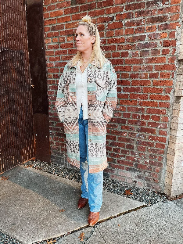 Weekend Specials to Savor Sunset Montana Duster Coat
