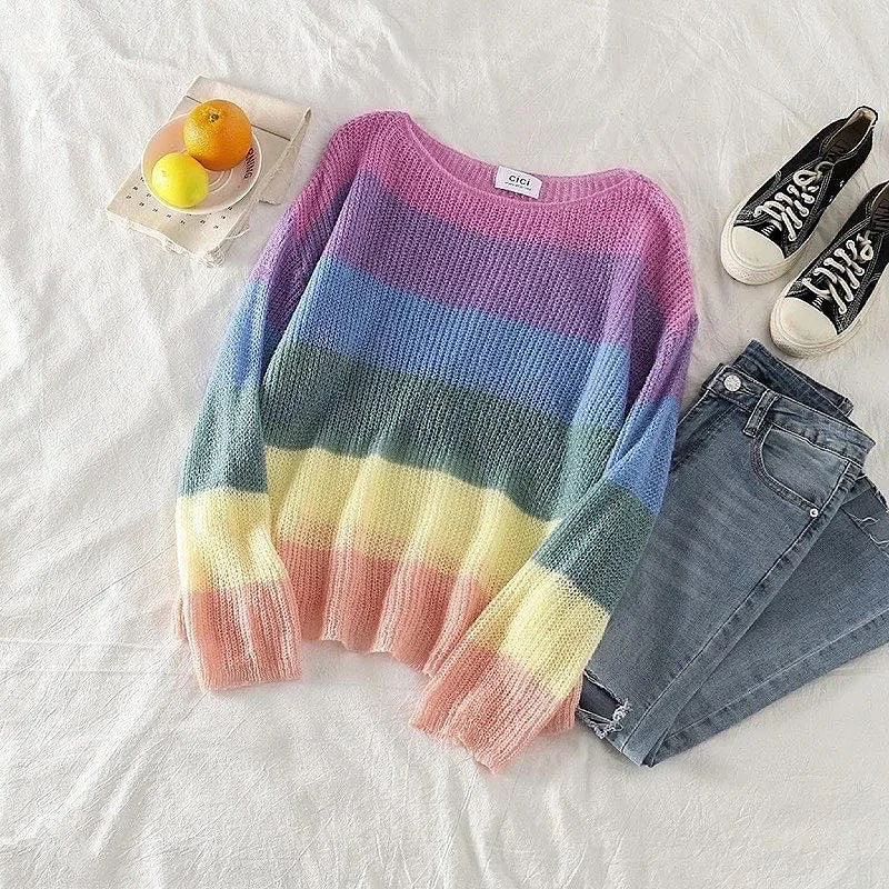Customer Appreciation Sale Rainbow Pullover