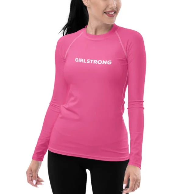Early Access UPF 50 LONG SLEEVES RASH GUARD HOT PINK