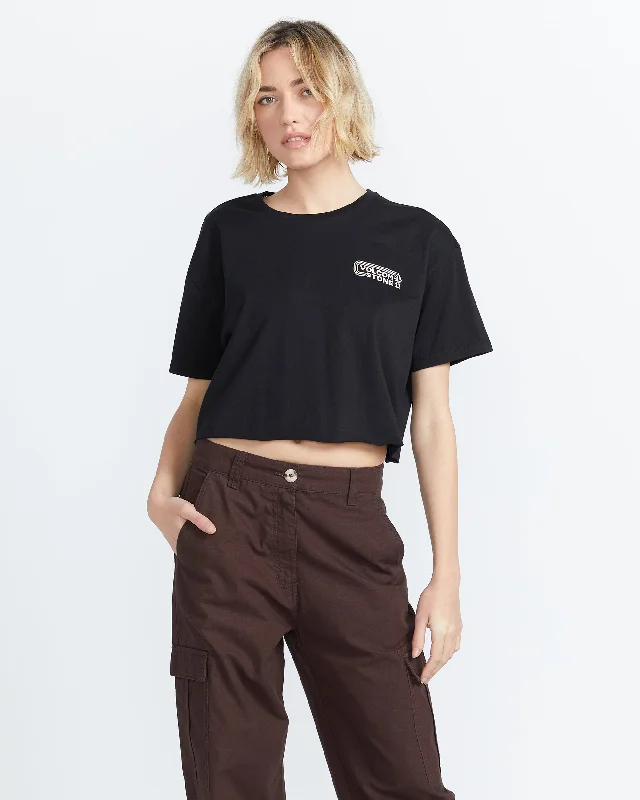 Best Seller Just A Trim Short Sleeve Tee - Black