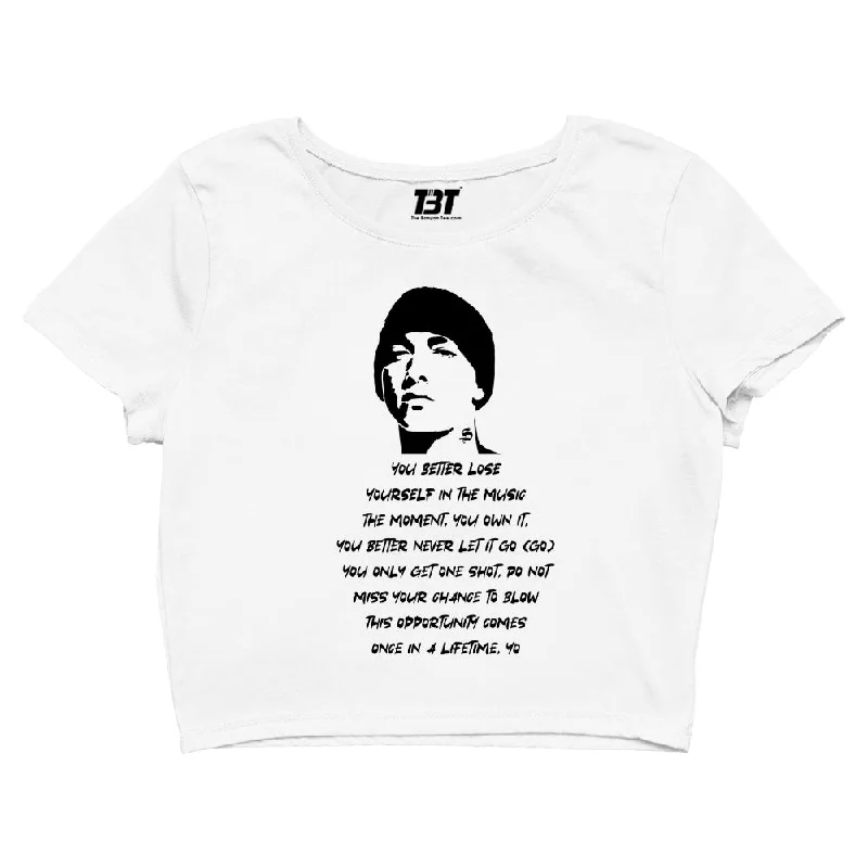 Limited Edition Eminem Crop Top - Lose Yourself