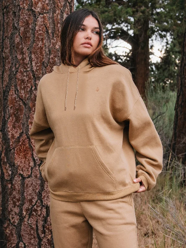 Steal Deal Stone Heart II Hoodie - Mocha