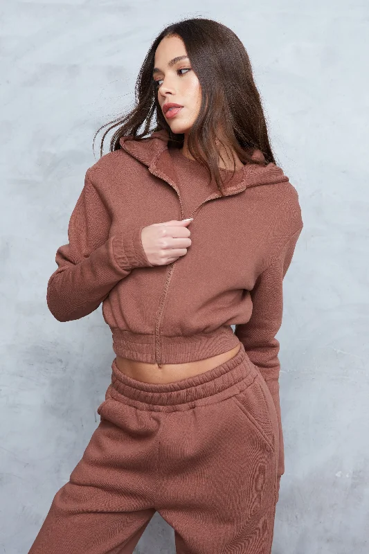 Closeout SOFT ZIP THROUGH LOUNGEWEAR HOODIE