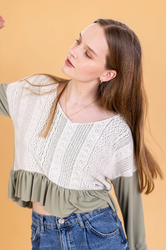 Weekend Bargains Await You Top Zaelia Lace