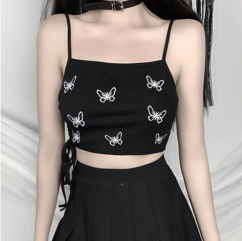 Fantastic Savings Crop Top Vintage Tank    S582