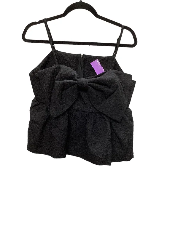 Huge Discounts Black Top Sleeveless Clothes Mentor, Size Xl