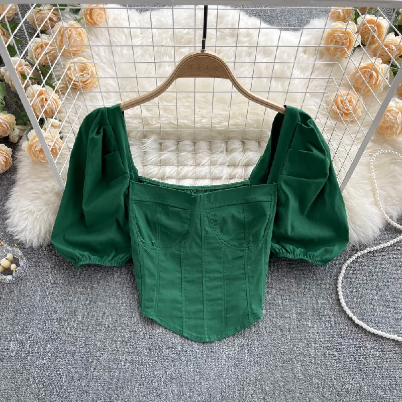 Shop and Save Cute crop top    S151