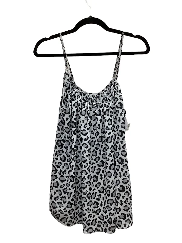 Special Offer Leopard Print Top Sleeveless Cmf, Size S