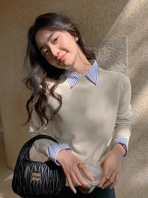 Exclusive Deal Blair Statement Tops with Attached Sweater