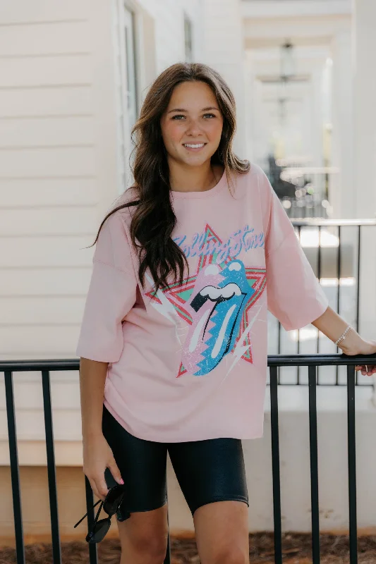 Lowest Price Rolling Stones Oversized Graphic Tee - Final Sale 40% off in cart